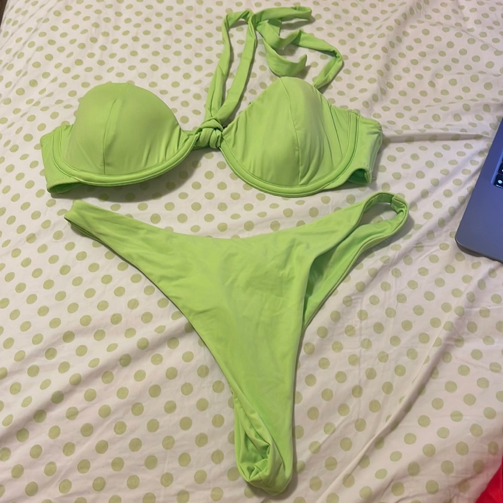 Tiger mist bikini set and cover up